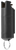 Guard Dog Keychaing Pockeet - Pepper Spray 1/2 Ounce Black