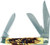 Ruko Folder 3.5" Simulated - Deer Horn Handle Clamshell