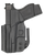 C&G Holsters 0026100 Covert  IWB Black Kydex Belt Clip Fits Glock 42