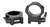 Warne Rings Maxima Horizontal - Quick Detach 34mm High Matte