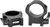 Warne Rings Maxima Horizontal - Quick Detach 34mm High Matte