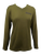 Glock Ladies Performance Long - Sleeve Shirt LG Military Grn