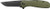 Outdoor Edge Razor Vx2 3" Fldr - Green G10 Spring Assist