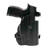 Rounded Gear SSRP365TLR7CFRHOWBPDL  Paddle Holster OWB Black Carbon Fiber Kydex Fits Sig P365 Right Hand