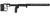 Mdt Sporting Goods Inc 116079BLK ACC Premier Gen2 Chassis Cerakote Black Aluminum Fits Ruger American Rimfire 34.40" OAL