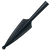 Cold Steel CS92R95 Spear Head Trainer 10.66" Fixed Plain Black Santoprene Blade 6.33" Black Santoprene Handle