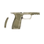 Tyrant CNC TDP365GRMMACROOD Snub Nose Grip Module OD Green Fits Sig P365