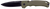 Cold Steel CSFL40AT Swift III EDC 4" Folding Plain Black PVD CPM M4 Steel Blade, OD Green Textured G10 Handle, Presentation Box
