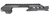 Strike Industries SMCCP320TRAIL SMC Charlie Top Rail Black Steel Compatible w/ Extended Charging Handle for P320 Slides