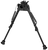 Harris Bipods S-L2 Swivel L Swivel Stud, 9-13", Black Steel/Aluminum, Self-Leveling Legs, Rubber Feet