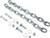 Champion Targets 44110 Chain Hanging Set  Silver Steel 18" Long For Center Mass AR500 Steel Targets