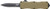 Schrade Knife Uproar D/a OTF - 3" D2 Bayonet Point Fde/black