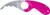 Crkt Bear Claw 2.39" Pink W/ - Veff Serrations Belt Clip