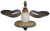 Higdon Outdoors 53072 XS Floating Flasher  Mallard Drake Species Multi Color