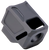 Faxon Firearms FFPACOMPSSG02 EXOS-533 Compensator Black Nitride 6061 Aluminum 1/2"x28 Threads 1.218" OAL Compatible w/ Glock 43X/48