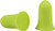 Ultrx Tapered Foam Ear Plugs - 6-pack Lime Green