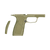 Tyrant Cnc Sig P365 Grip - Module Snub Size OD Green