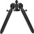 Warne Vapor Bipod M-LOK - Aluminum 7.1"-10.5" Black