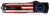 Templar Knife LZBRF321 Premium Weighted Betsy Ross Flag Large 3.55" OTF Drop Point Plain Black Oxide Stonewashed D2 Steel Blade, 5.25" Betsy Ross Flag Aluminum Zinc Alloy Handle