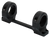 DNZ X92500   Black Aluminum 1" Tube High Rings