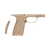 Tyrant Cnc Sig P365 Grip - Module Snub Size FDE