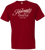 Hornady Gear 31872 Vintage Script  Red Cotton Semi-Fitted Medium