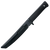 Cold Steel CS92R13RT Recon Rubber Trainer 7" Fixed Tanto Plain Black Santoprene