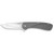 Outdoor Edge Razor Vx1 3" Fldr - Cool Gray Alum Spring Assist