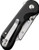 Civivi Utility Knife Elementum - 2.26" Black W/3 Extra Blades<