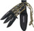 Cold Steel Throwing Knives - 4.4" Blade 3-pack W/sheath