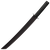 Cold Steel CS97TKLZ Tactical Wakizashi 18" Black Matte Baked-On Anti Rust 1055 Carbon Steel Blade/ Black Polypropylene Handle 25" Long Includes Sheath