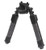Allen Helix Polymer Bipod - 8" - 11" 180 Deg. M-LOK Mount