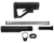 TacFire MAR050B Mil-Spec Buffer Tube  Black Matte AR-15