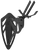 Allen 7223 EZ Mount Magnum Skull Hanger Wall Mount Large Game Black Steel