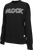 Glock AP96258 Crewneck Raglan Fleece Black Cotton/Polyester Long Sleeve XL