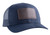 STD LEATHER PATCH TRUCKER NVY