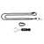 Sabre Whistle W/lanyard Black