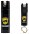 SKYLINE USA INC PSGDHA Pepper Spray  Range 16 ft 2 Pack 0.5oz/3oz Features Invisible UV Dye Includes Keychain