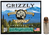 Grizzly Ammo GC9mm19mm Luger 115gr Jacketed Hollow Point 20 Per Box/10 Case