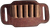 1791 Hunt Ammo Belt Slide - Large Rifle Ambi Brown