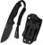 Civivi Knife Timberbark 3.2" - Fixed Black/black G10 Stnwash