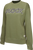 Glock AP96262 Crewneck Raglan Fleece Olive Cotton/Polyester Long Sleeve Large
