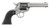 This is a Ruger Wrangler chambered in .22 L.R. (long rifle) with a silver cerakote finish.