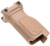 Strike Industries ARCMAGLFDE Angled Vertical Grip Long Flat Dark Earth Polymer with Cable Management Storage for M-LOK Rail