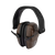 Radians DULOHPBRNBX Low Profile Earmuff Over the Head Brown