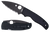 Spyderco C229GPBK Shaman  3.58" Folding Plain Black DLC CPM S30V SS Blade/Black Textured G10 Handle Includes Pocket Clip