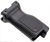 Strike Industries ARCMAGRAILLBK Angled Vertical Grip Long Black Polymer with Cable Management Storage for Picatinny Rail