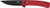 Crkt Q Compact 3.05" Plain - Edge Red Crossbar Lock