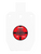 Birchwood Casey BC-47661   Pistol/Rifle Black/Red/White Steel Silhouette 0.38" Thick Hanging