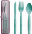 Ka-bar Lunch Pal W/spoon/fork/ - Knife With Lightweight Case